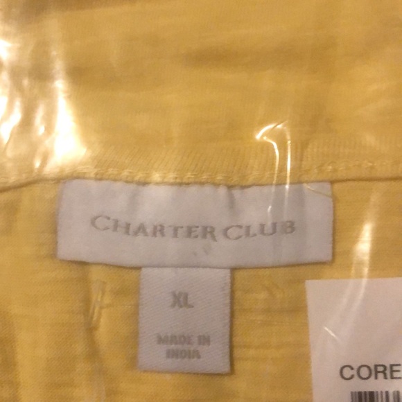 Charter Club Cotton Pom Pom-Trim Tank Top - Picture 5 of 5